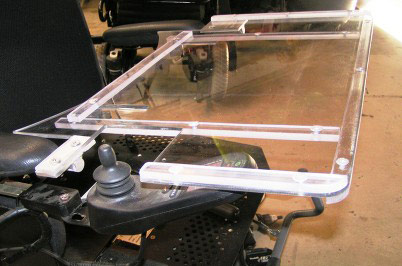 Our knee block used for standing chairs is a great tool for positioning in standard chairs / no Sacro sitting!